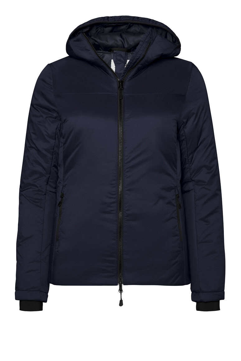 HAKRO 289 Damen Kapuzen Thermo Loftjacke in tinte, Größe 3XL