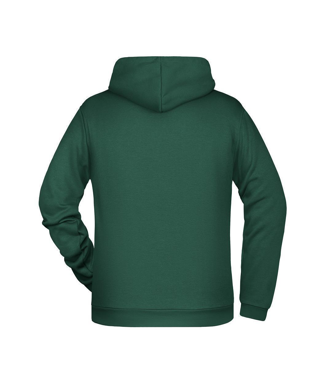 Men's Promo Hoody "JN796" in Dark-Green, Größe 5XL - Daiber