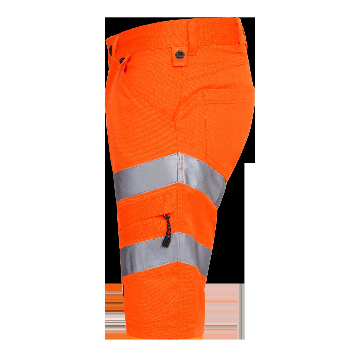 ENGEL Safety Arbeitsshorts mit 2-Wege-Stretch in Hi-vis Orange, Größe 54