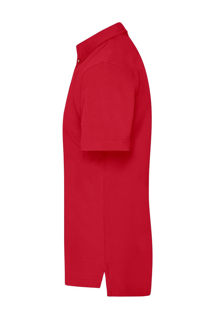 Men's Traditional Polo "JN716" in Red/Red-White, Größe 3XL - Daiber