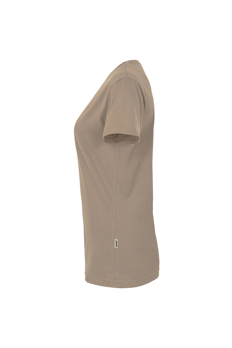 HAKRO 181 Damen V-Shirt MIKRALINAR® in khaki, Größe 6XL