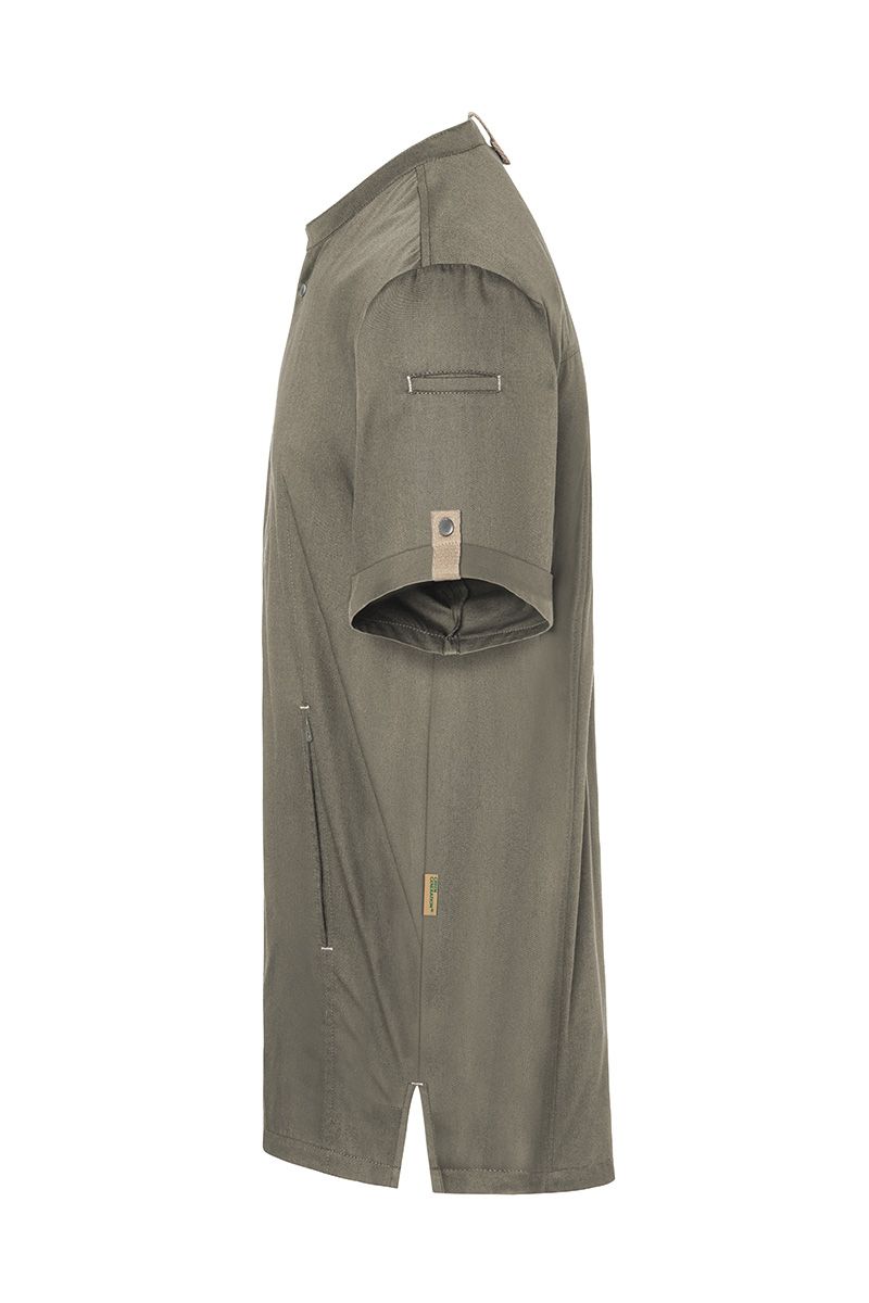 Kurzarm Kochjacke Green-Generation Größe 74 in Salbei von Karlowsky