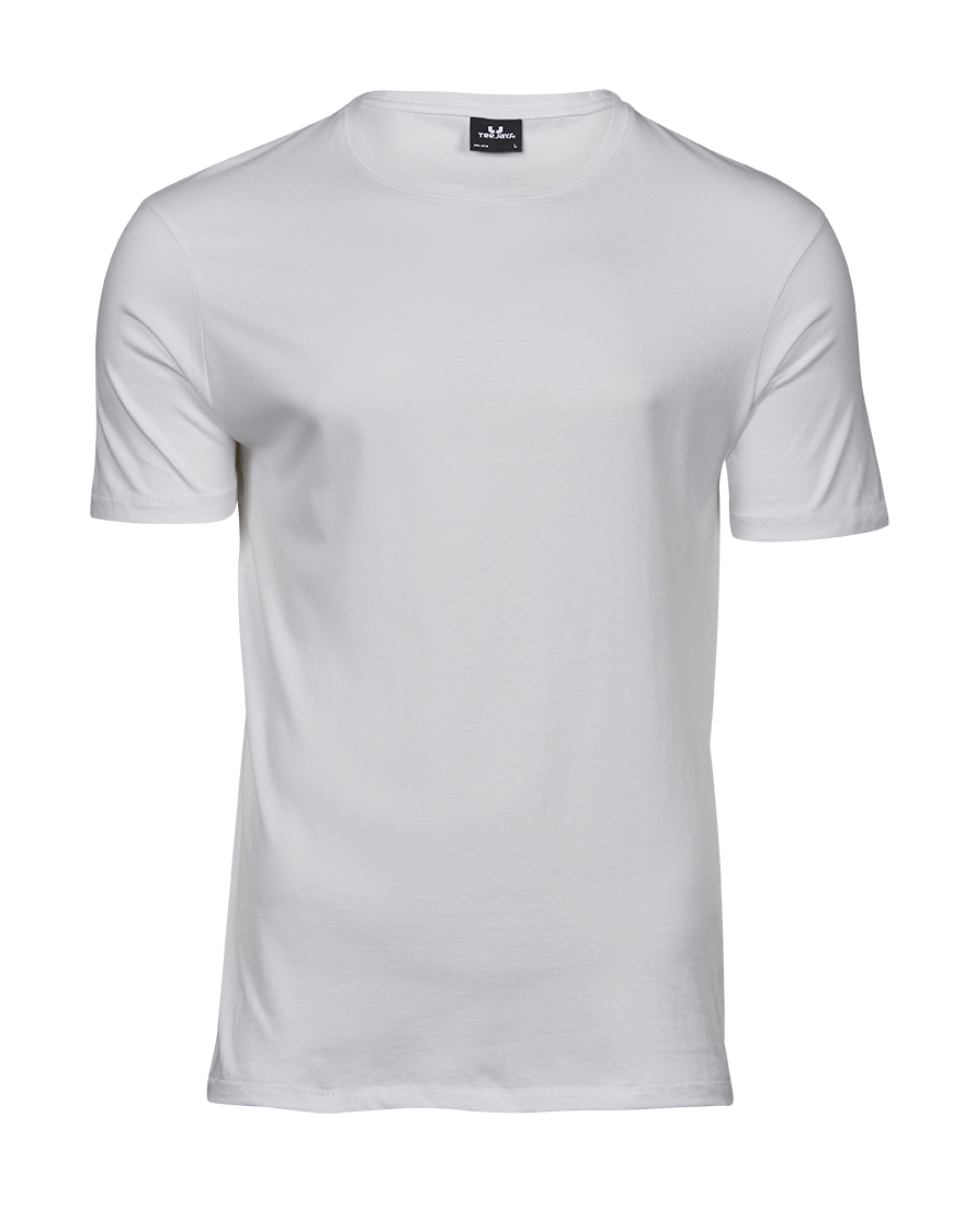 Men´s Luxury Tee in White, Größe M von Tee Jays