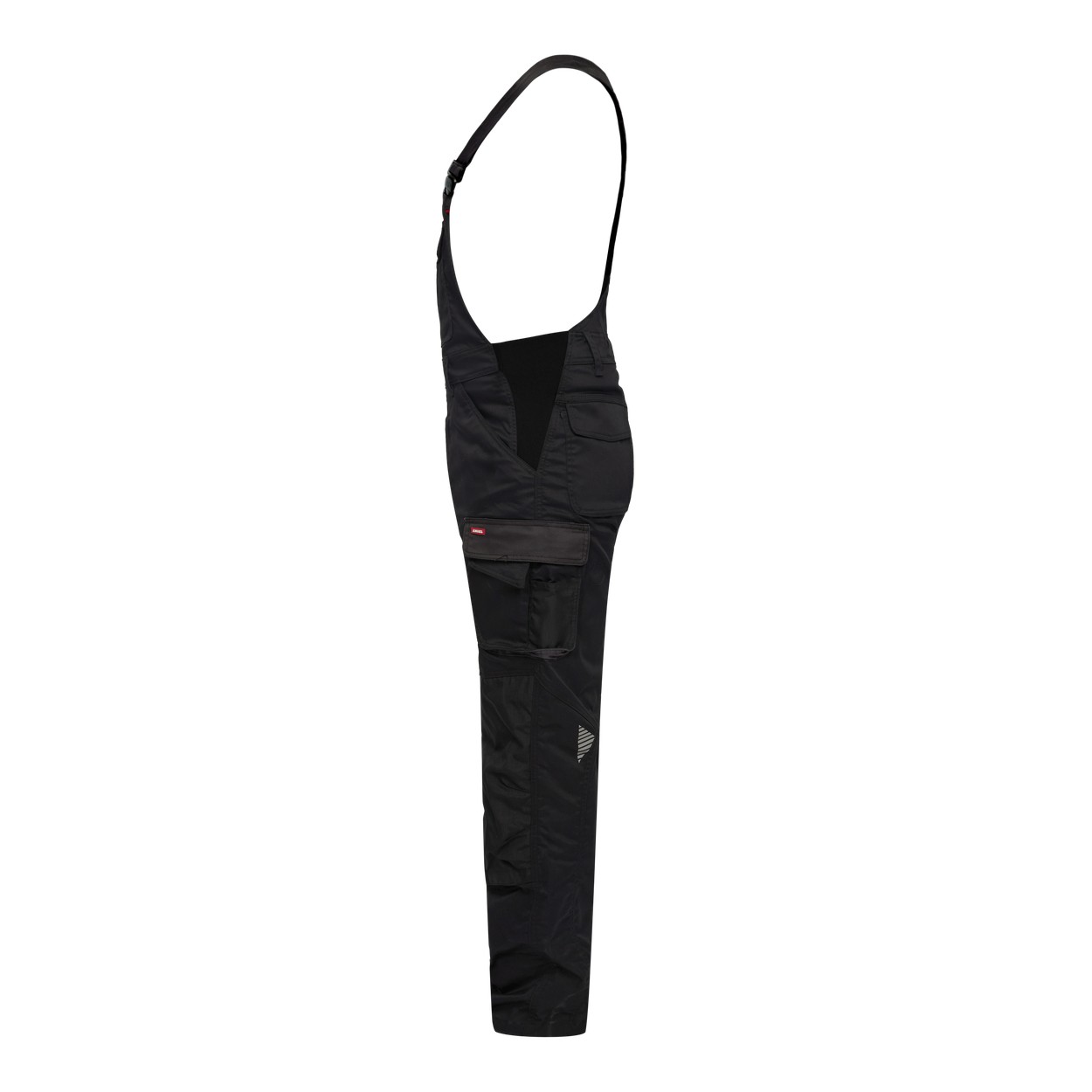 ENGEL Galaxy Latzhose mit 2-Wege-Stretch in Schwarz/Anthrazit Grau, Größe 106