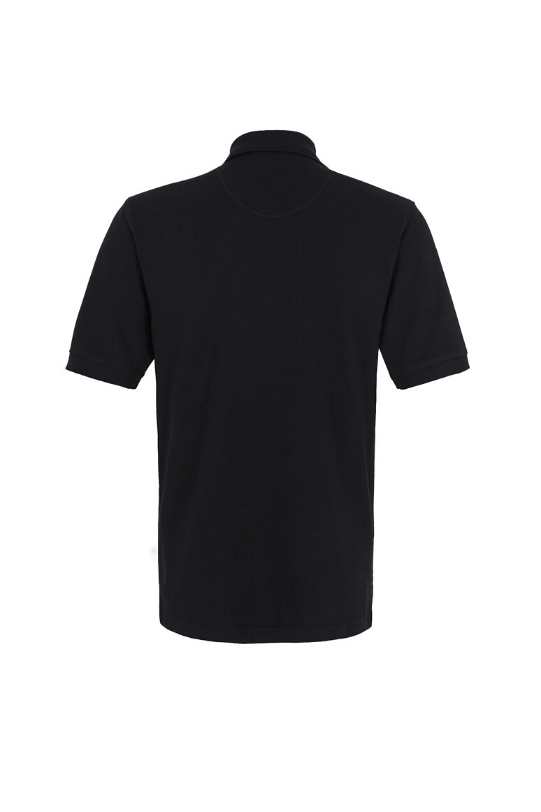 HAKRO 503 Label Free Poloshirt Heavy MIKRALINAR® ECO in schwarz, Größe 6XL