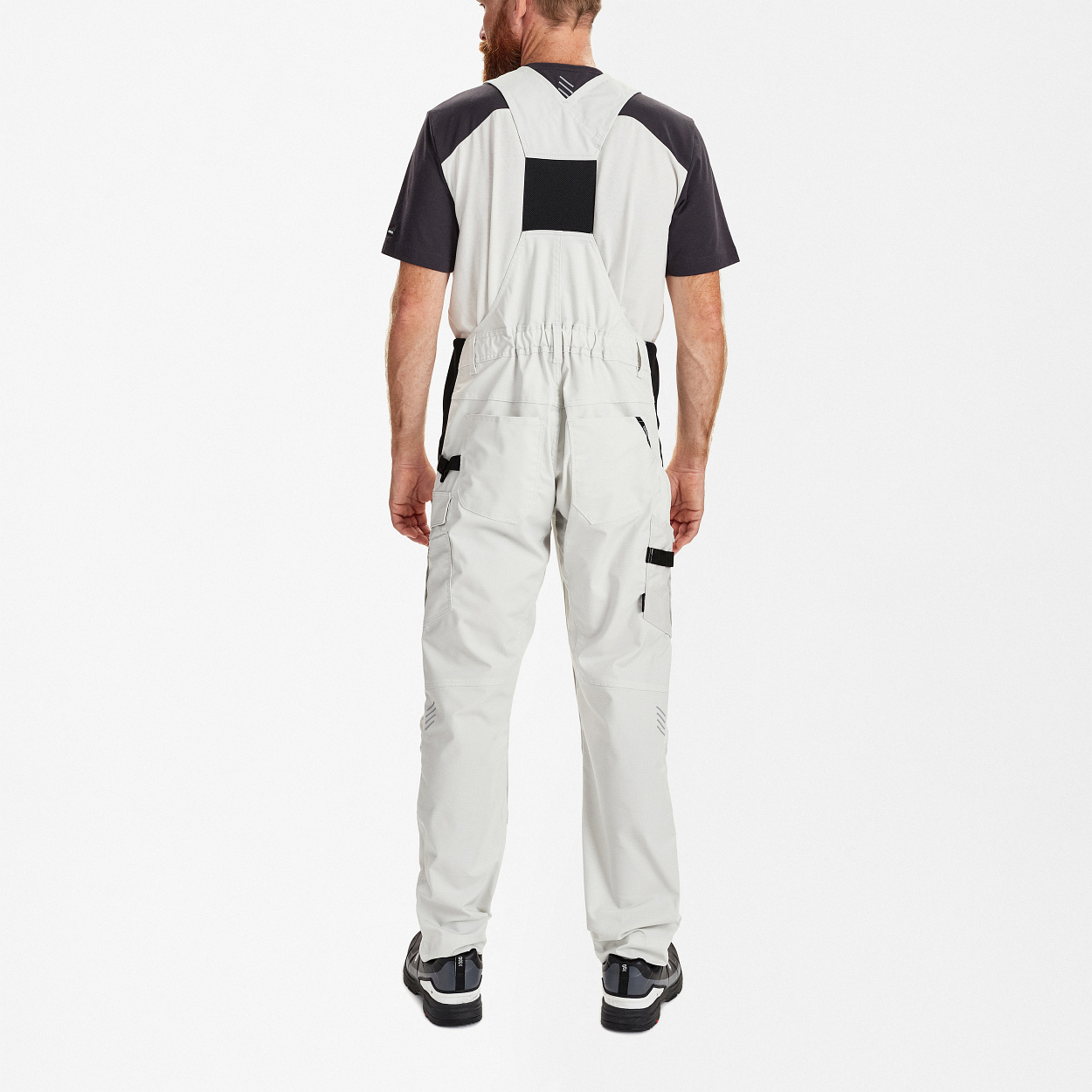 ENGEL Entire Latzhose mit Stretch in Bone White, Größe 26