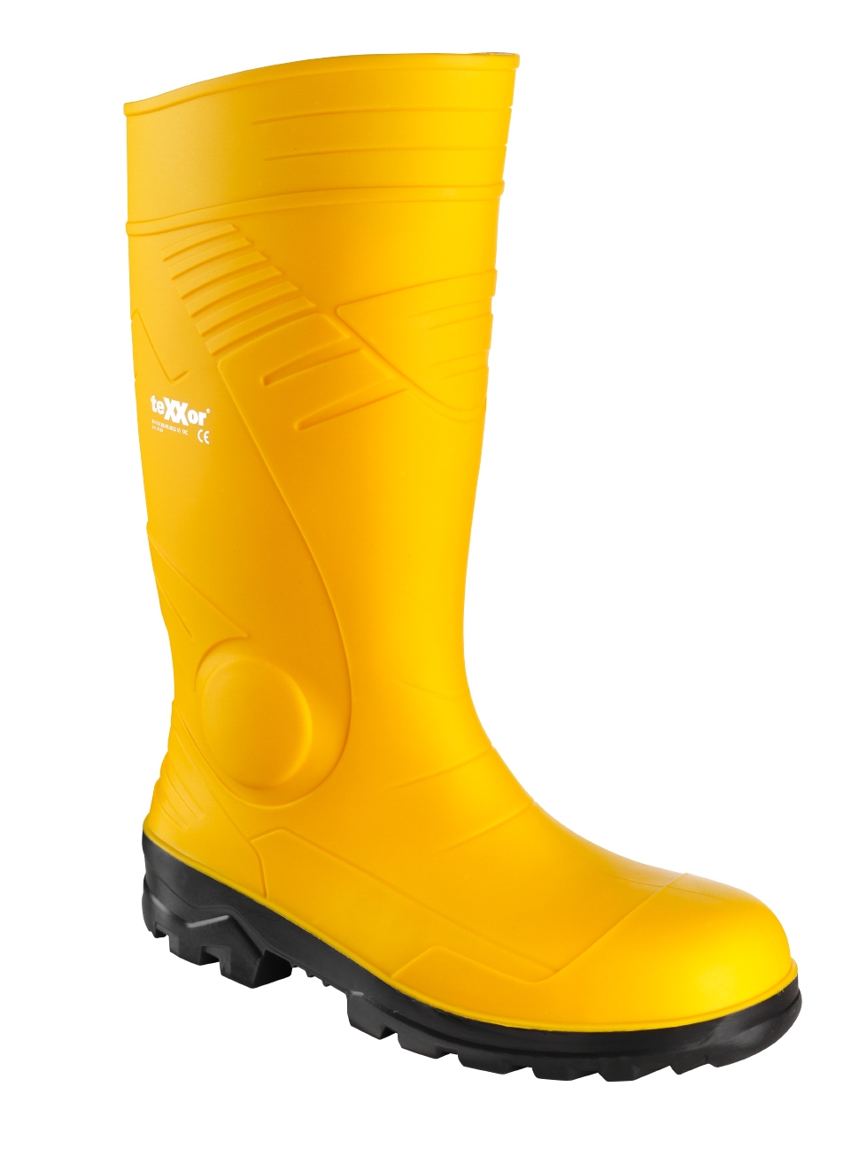 teXXor® S5-PVC-Sicherheitsstiefel in Gelb, Gr. 46