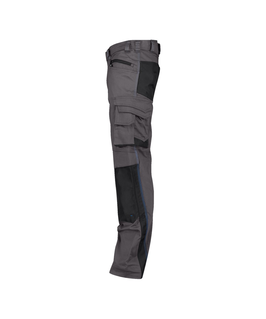 Arbeitshose mit Kniepolstertaschen "DASSY® Nova" in ANTHRAZITGRAU/SCHWARZ, Größe 58 - kurzer Schritt PESCO63