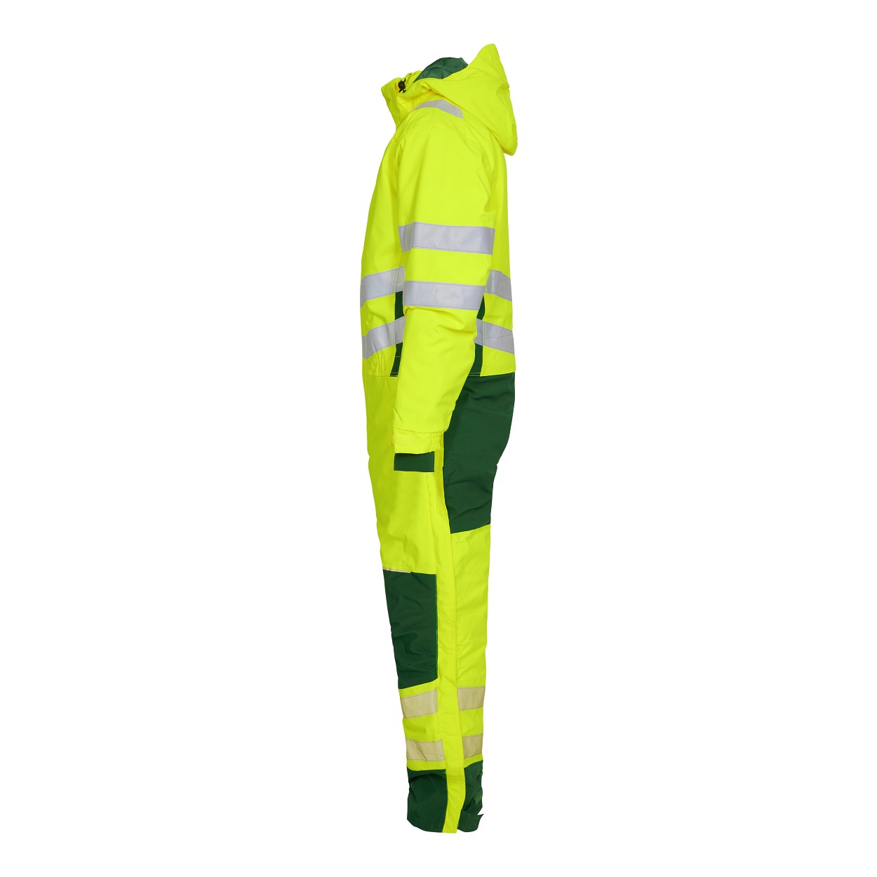 ENGEL Safety Winteroverall in Gelb/Grün, Größe XS