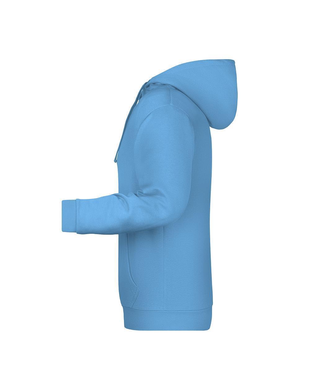 Men's Promo Hoody "JN796" in Sky-Blue, Größe 5XL - Daiber