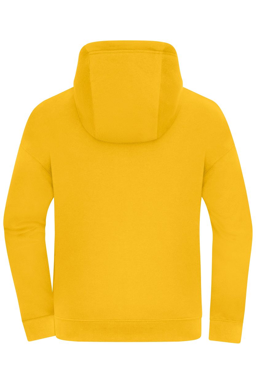 Oversized Hooded Jacket UNISEX OCS Blended & RCS "8043" in Sunflower, Größe 3XL - Daiber