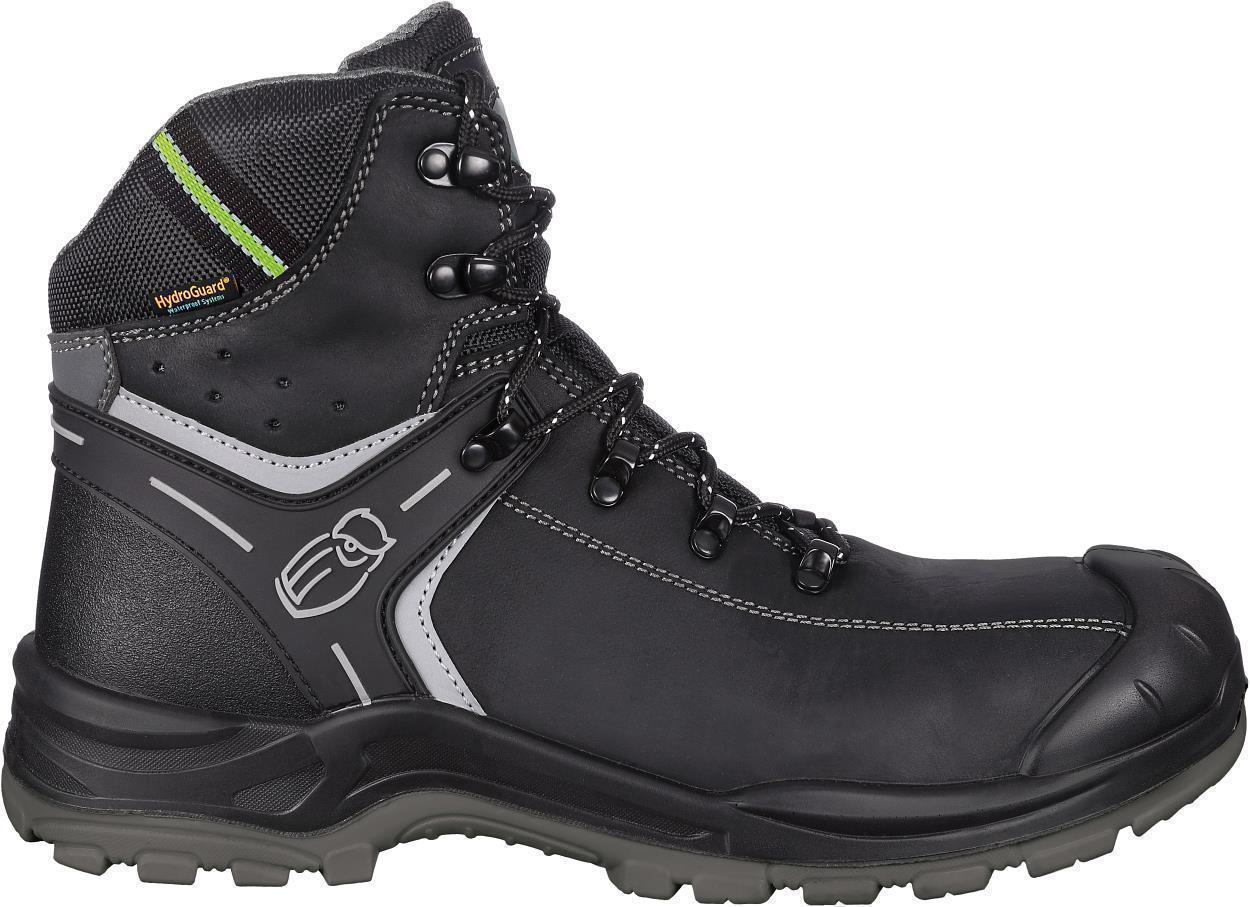 Stiefel niedrig L6125 Prag in Schwarz, Gr. 48 von Leibwächter