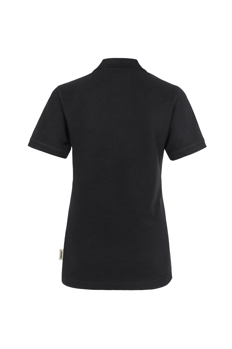 HAKRO 216 Damen Poloshirt MIKRALINAR® in Schwarz, Größe 6XL