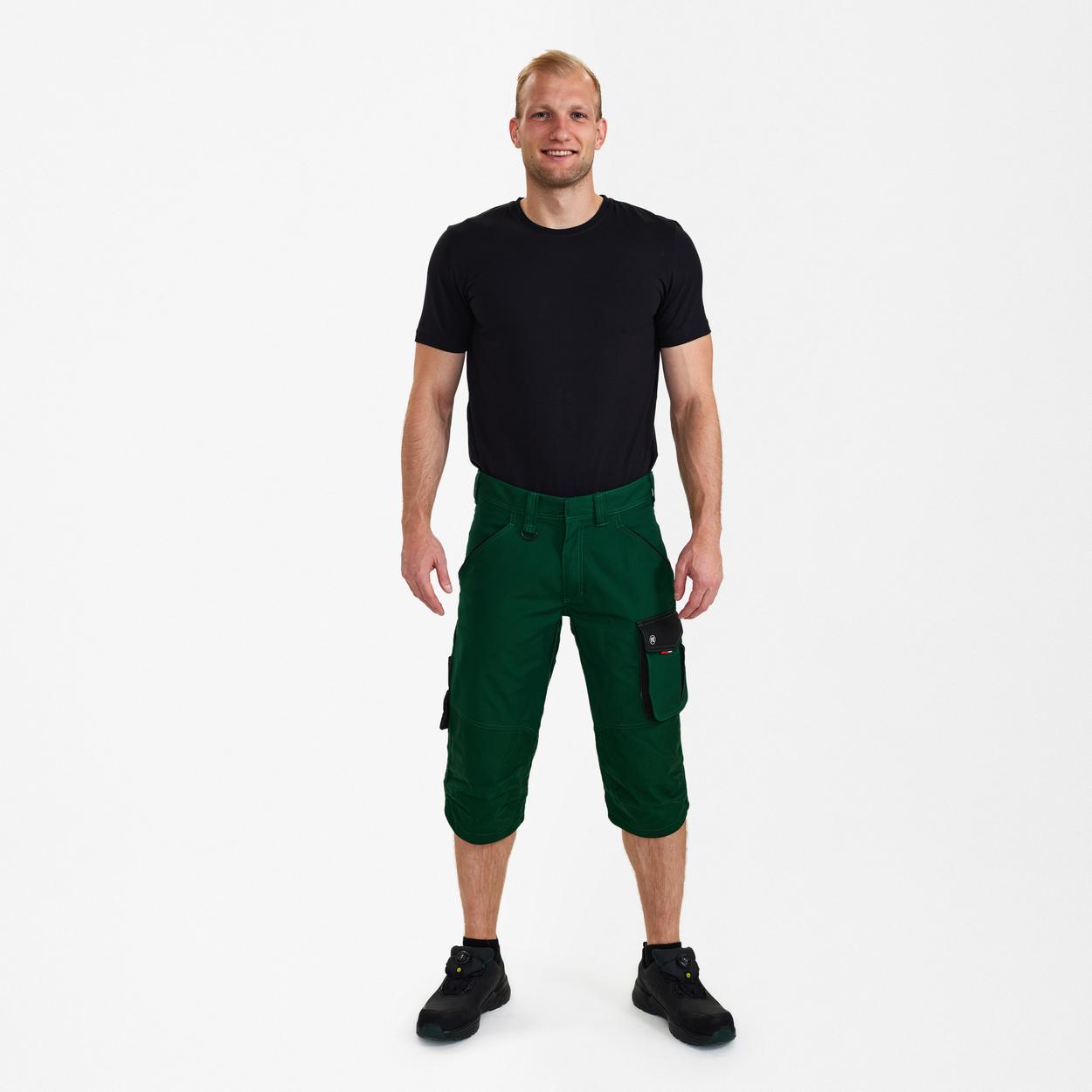 ENGEL Galaxy 3/4-Hose in Grün/Schwarz, Größe 54