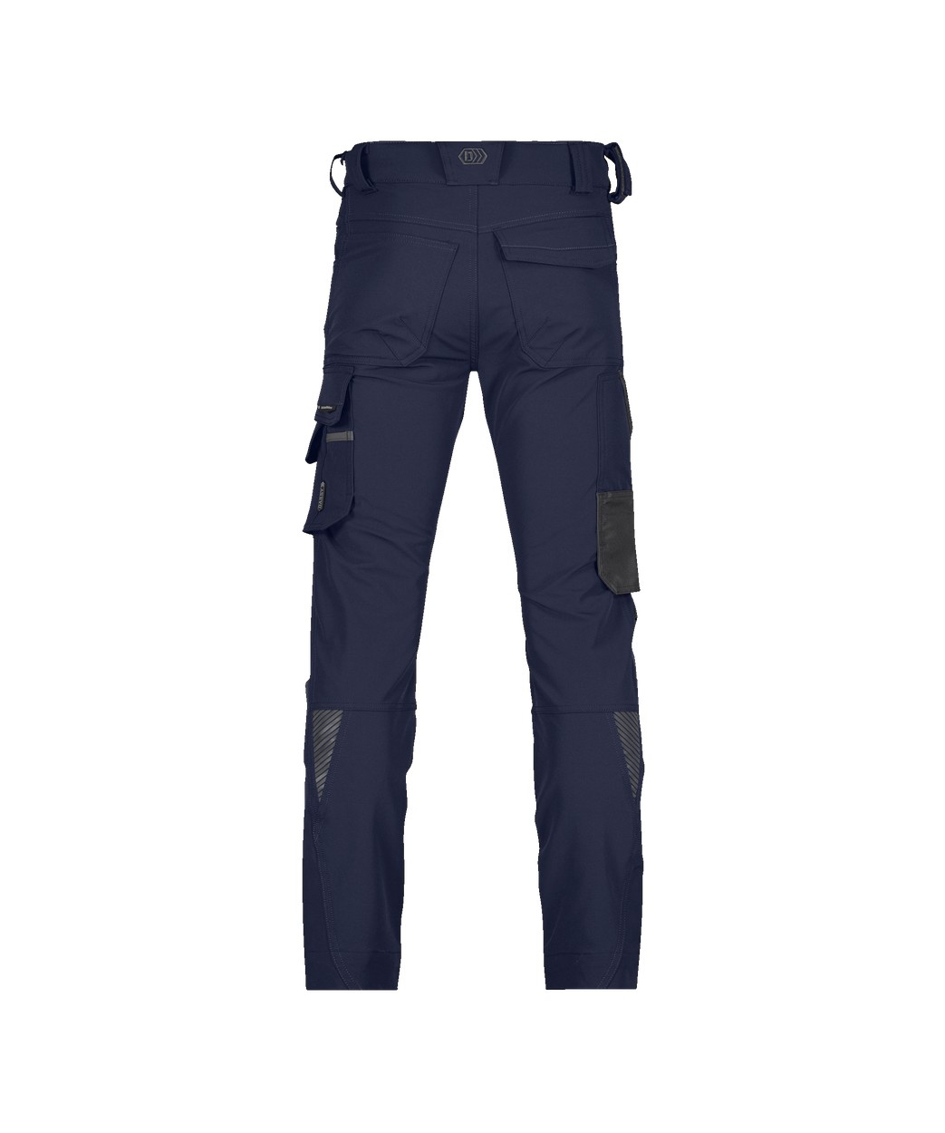 Stretch-Arbeitshose mit Kniepolstertaschen "DASSY® Impax" in NACHTBLAU/ANTHRAZITGRAU, Größe 58 - langer Schritt PACOSPA30