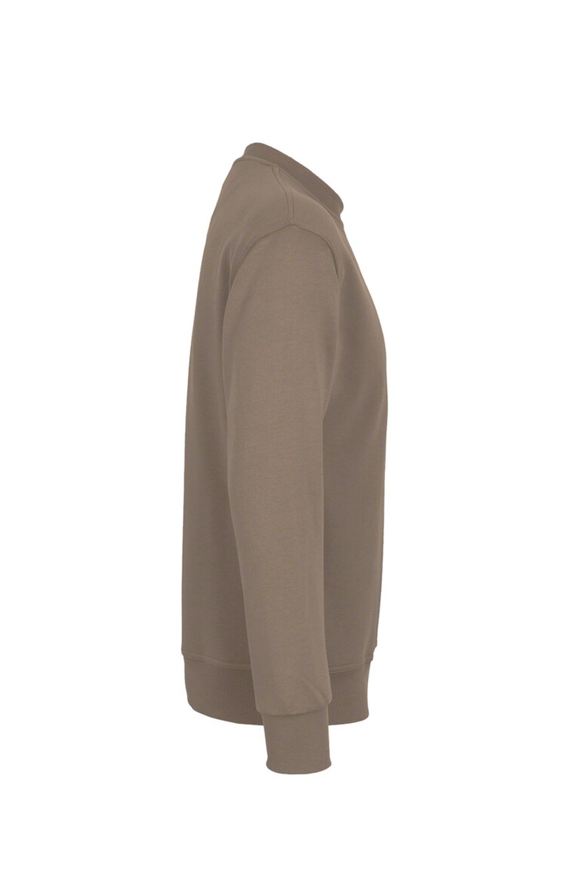 HAKRO 475 Sweatshirt MIKRALINAR® in Nougat, Größe 6XL