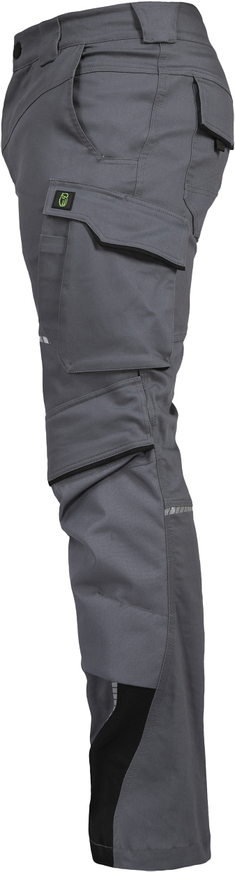 Bundhose Flex Line in Grau-Schwarz, Gr. 102 von Leibwächter Bundhose Flex Line in Grau-Schwarz, Gr. 98 von Leibwächter