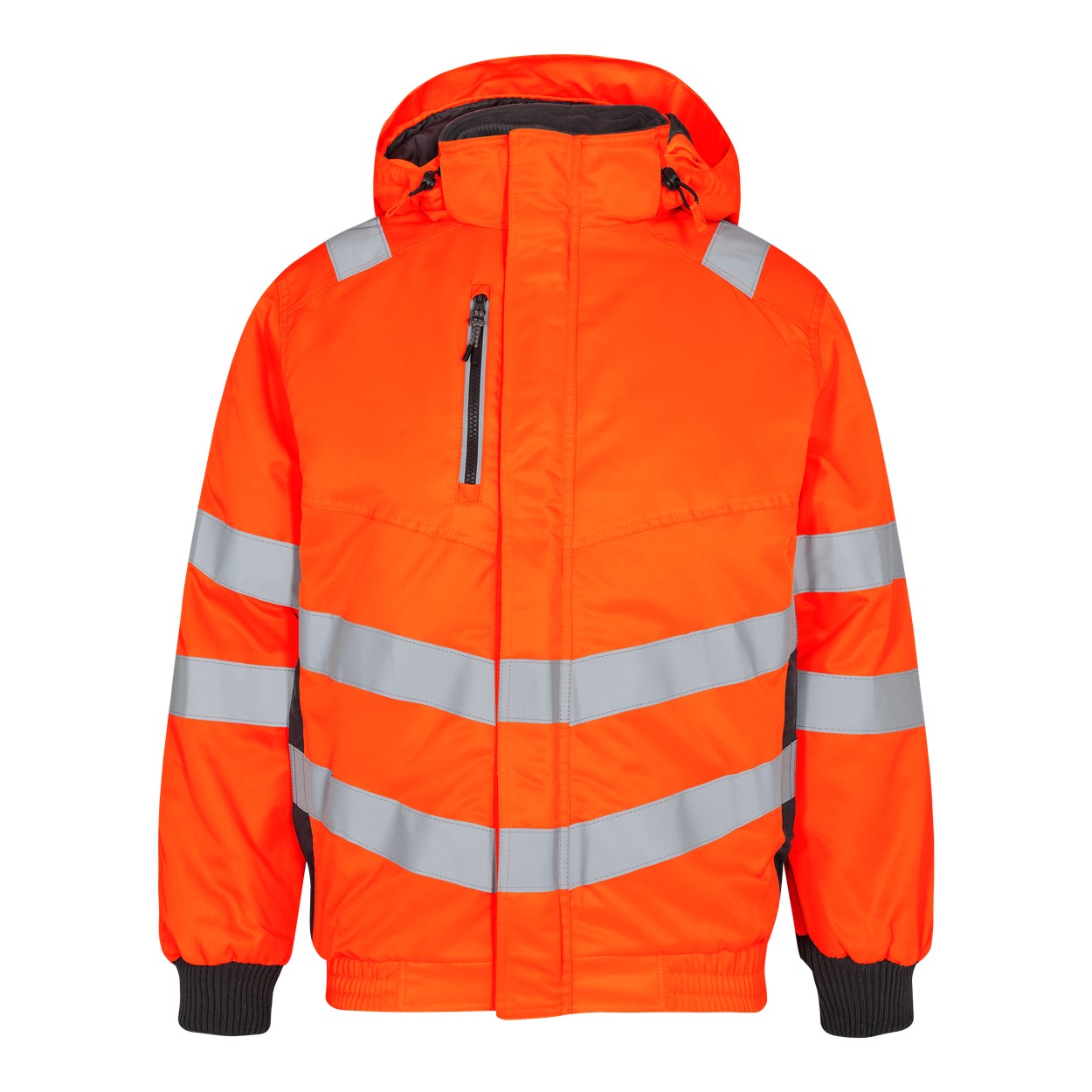 ENGEL Safety Pilotjacke in Orange/Anthrazit Grau, Größe XS