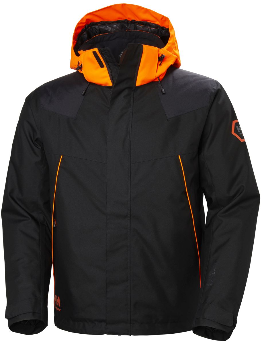 Winterjacke Chelsea Evolution in Ebony, Gr. 3XL von Helly Hansen Workwear