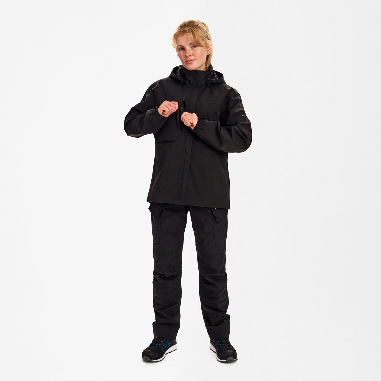 ENGEL Entire Damen Shelljacke in Schwarz, Größe XS