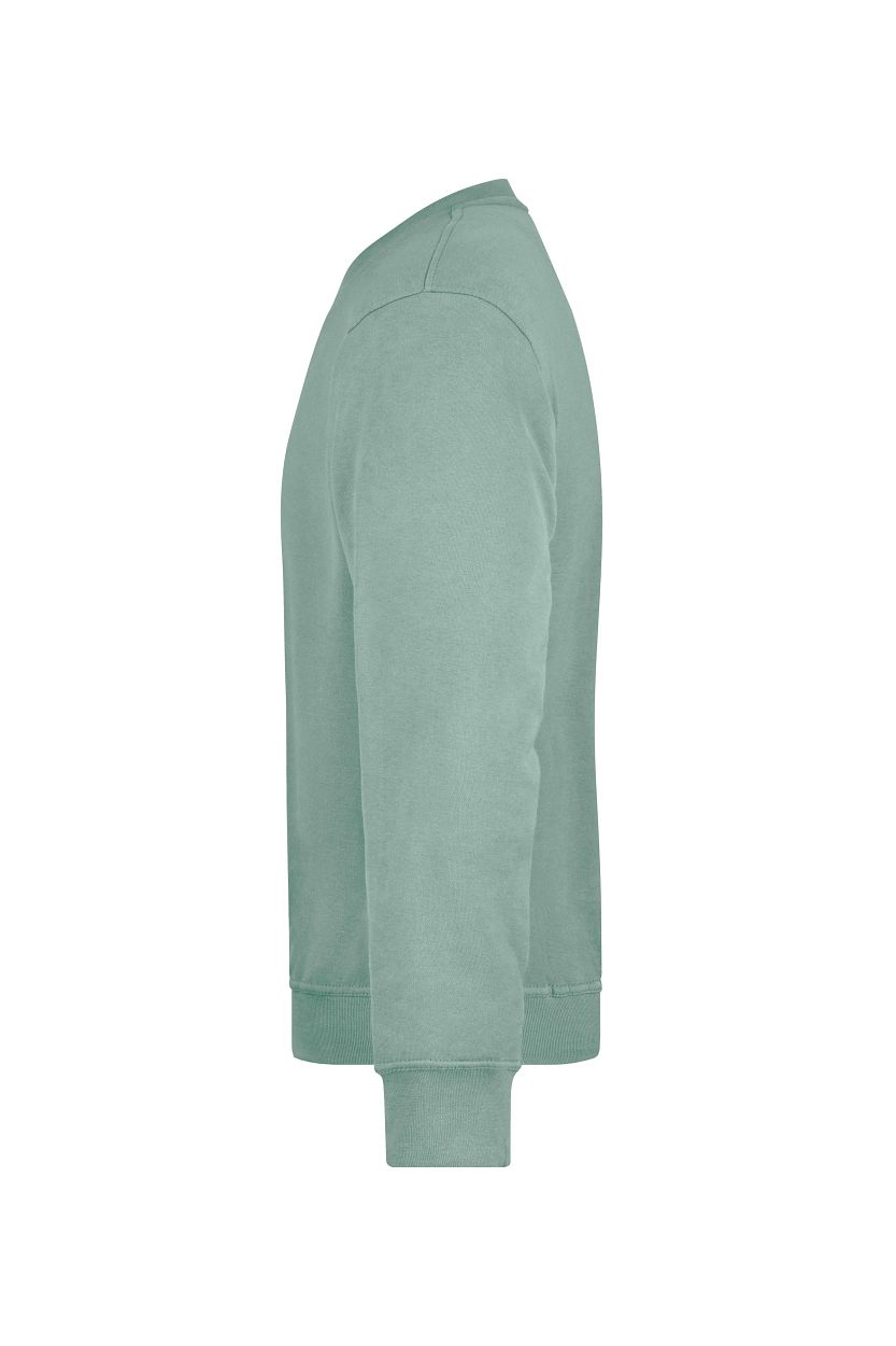 Workwear Sweatshirt "JN840" in Foggy-Green, Größe 6XL - Daiber
