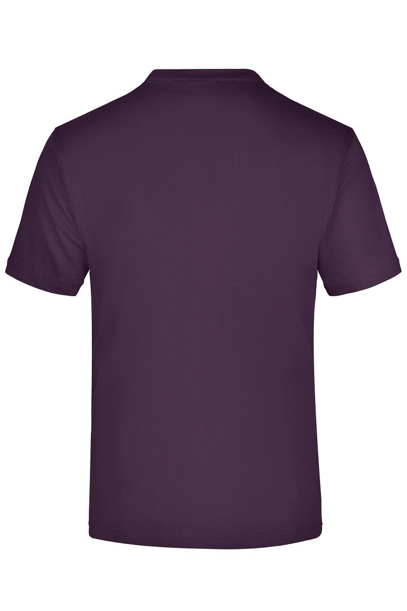 Round-T Medium (150g/m²) "JN001" in Aubergine, Größe 2XL - Daiber