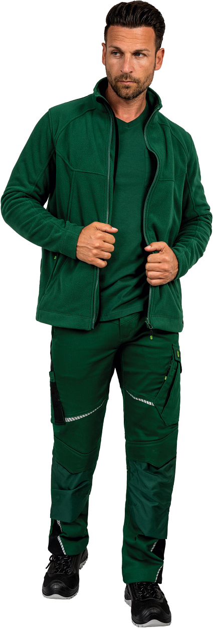 Polar-Fleecejacke Unisex CAFLJ, Gr. 2XL von Leibwächter