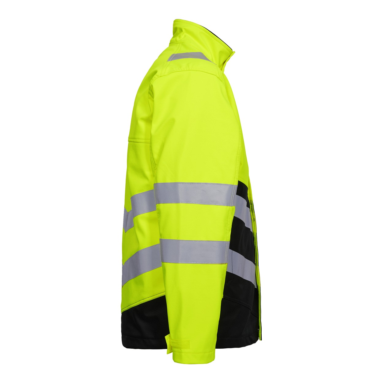 ENGEL Safety+ Softshelljacke in Gelb/Schwarz, Größe XS