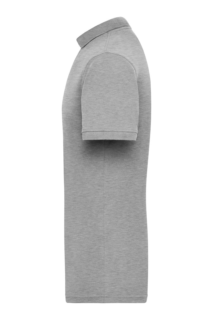 Men's Workwear Polo "JN830" in Grey-Heather, Größe 6XL - Daiber