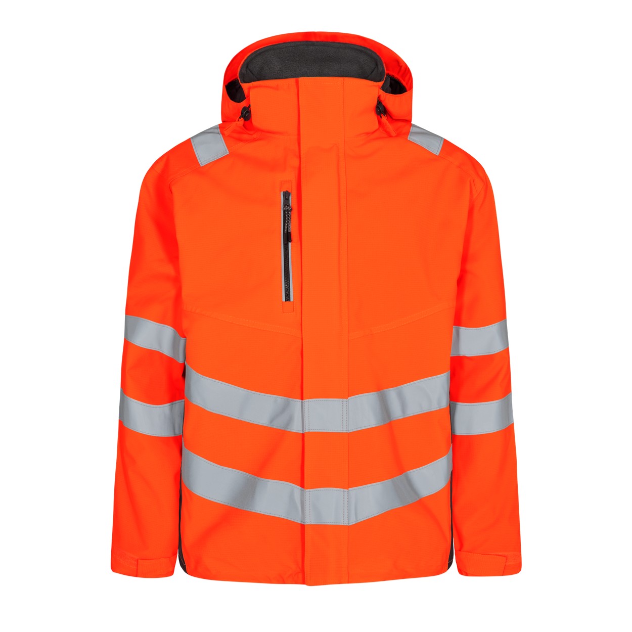 ENGEL Safety Shelljacke in Orange/Anthrazit Grau, Größe XS