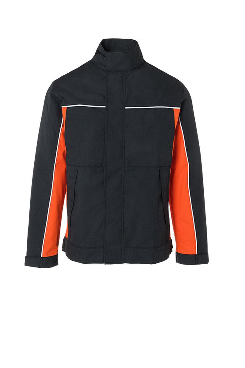 KÜBLER KERMEL TOP Jacke PSA 3 KÜBLER KERMEL TOP Jacke PSA 3 in Dunkelgrau / Orange, Größe 110