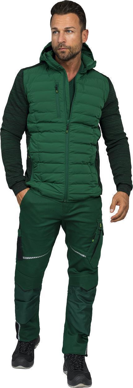 Herren Hybridjacke Casual Line Grün CAHYJ, Gr. 2XL von Leibwächter