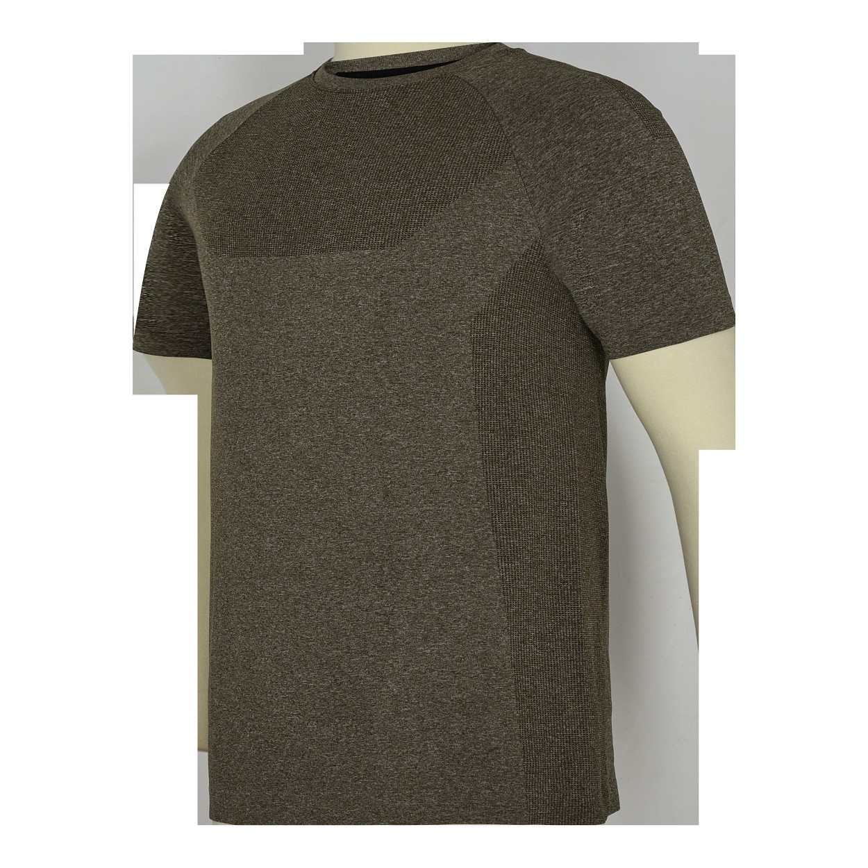 ENGEL X-treme Seamless T-Shirt in Forest green Melange, Größe S/M