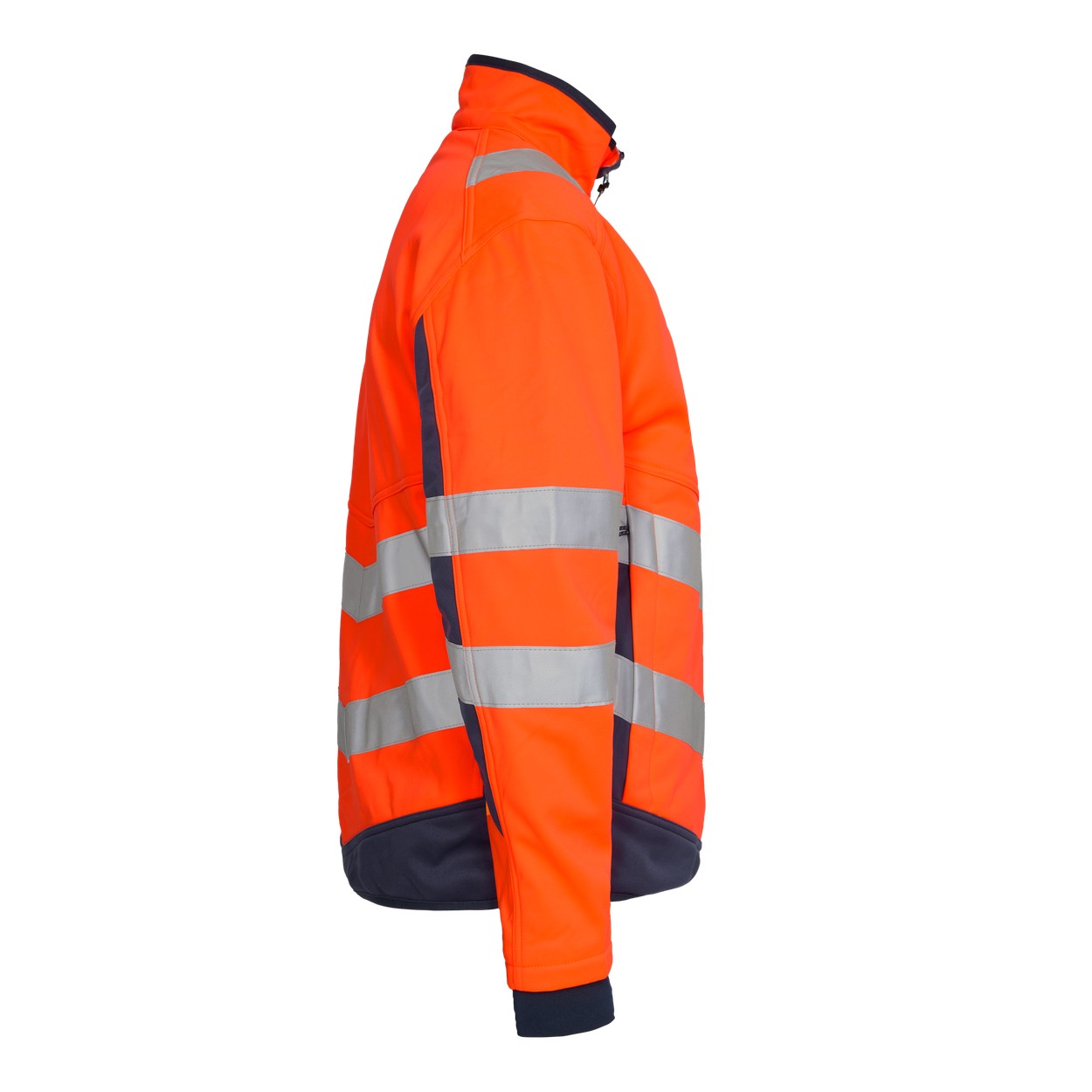 ENGEL Safety Softshelljacke in Orange/Blue ink, Größe 2XL