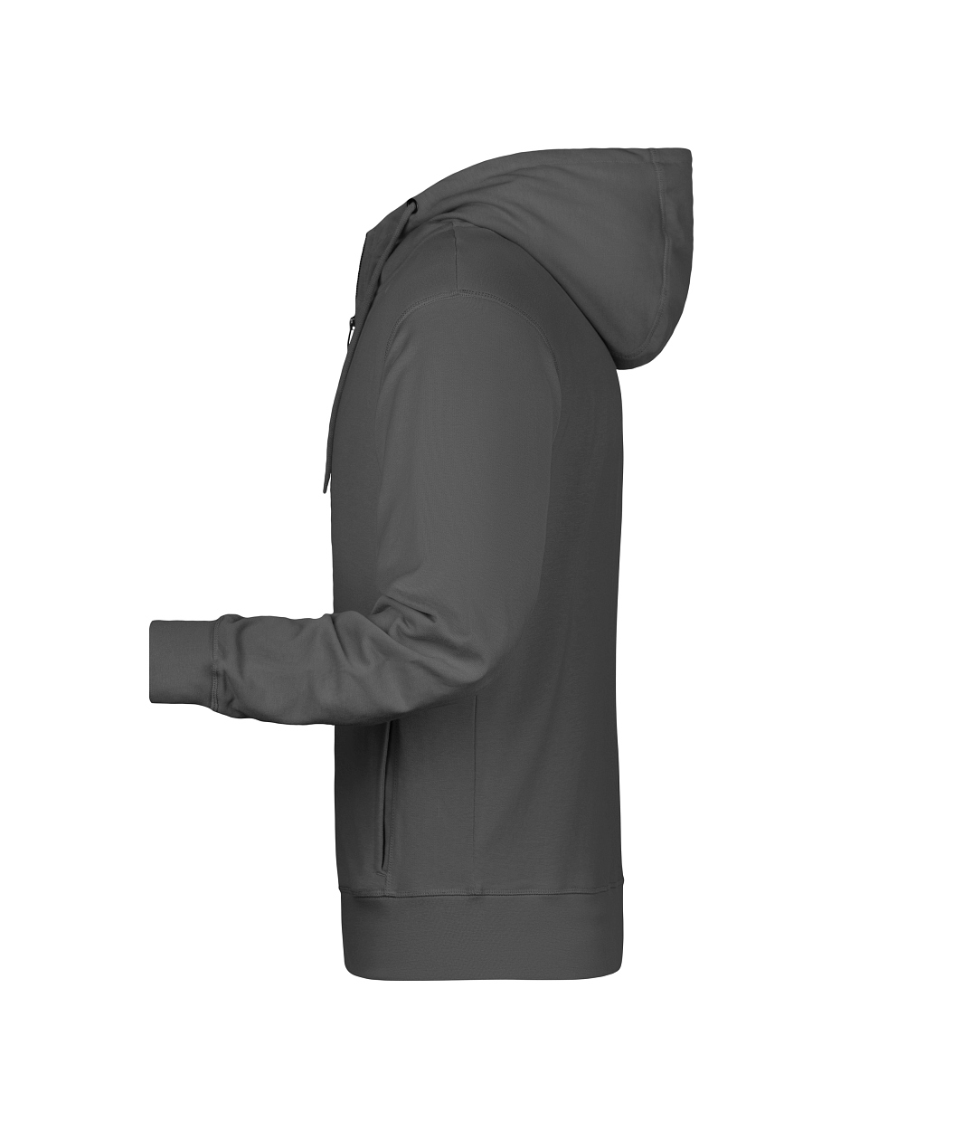 Men's Zip Hoody OCS Blended & RCS "8026" in Graphite, Größe 5XL - Daiber