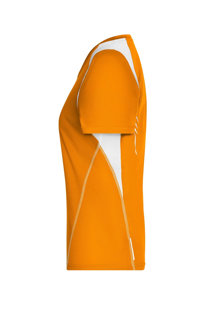 Ladies' Running-T "JN396" in Orange/White, Größe 2XL - Daiber