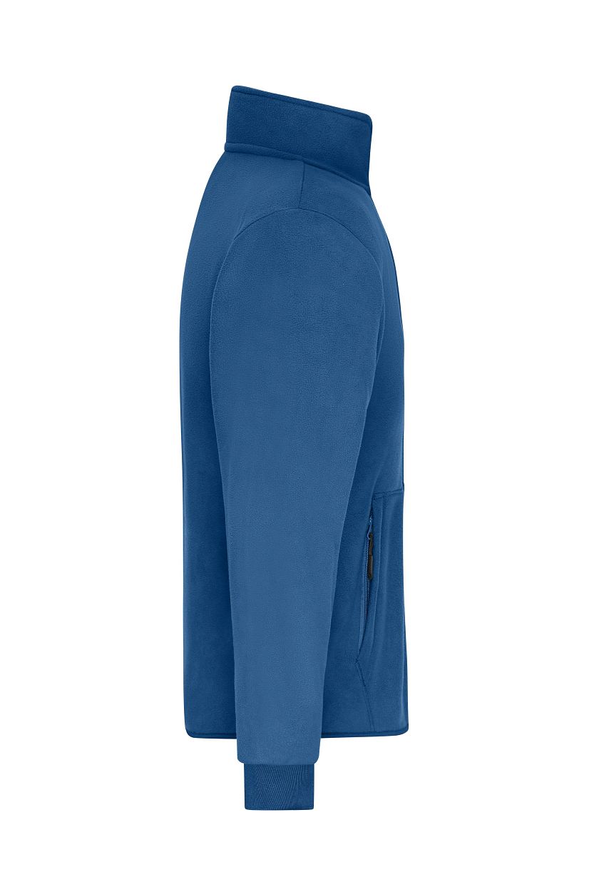 Men's Bonded Fleece Jacket "JN1322" in Royal/Navy, Größe 3XL - Daiber