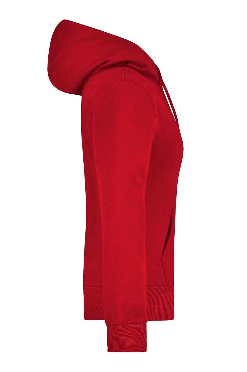 Ladies' Hooded Sweat "JN051" in Red, Größe 2XL - Daiber
