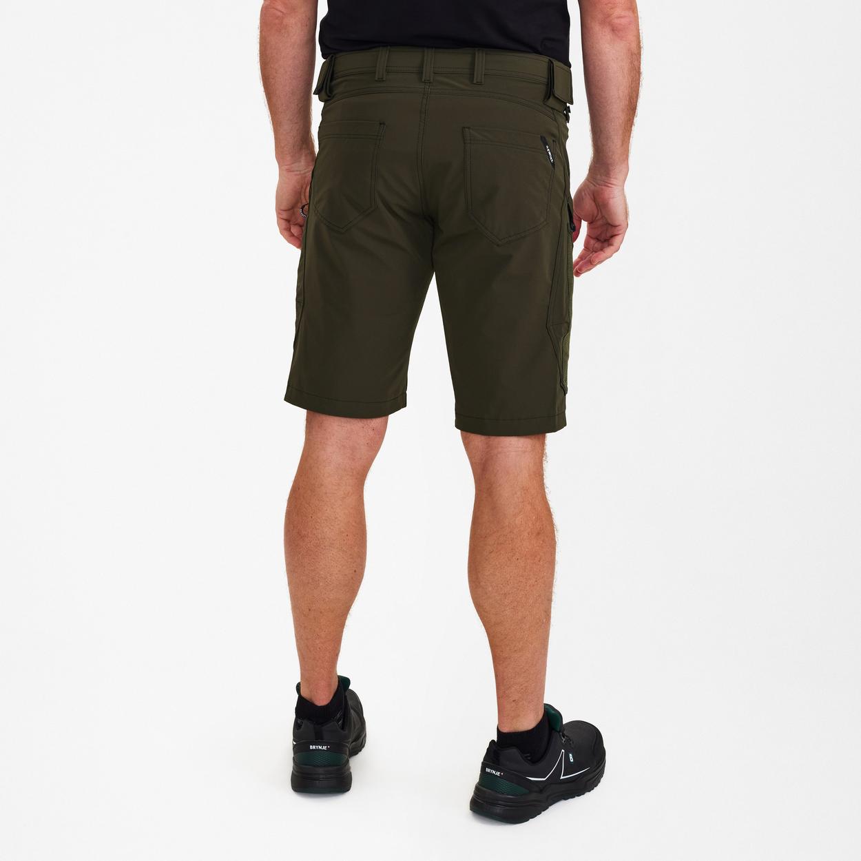 ENGEL X-treme Arbeitsshorts mit 4-Wege-Stretch in Forest Green, Größe 54