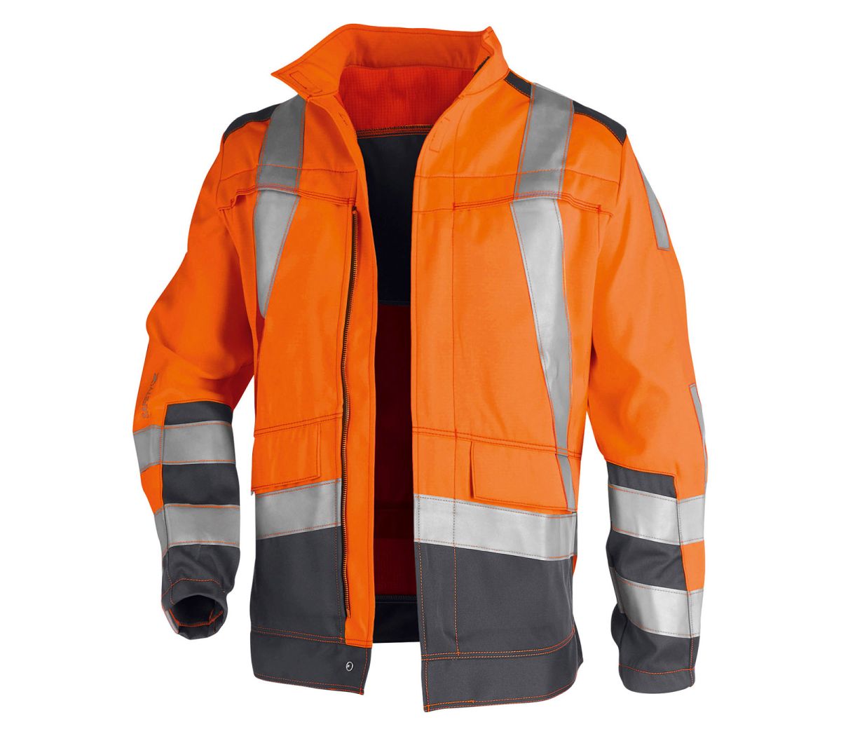 KÜBLER SAFETY 7 Jacke PSA 3 in Warnorange / Anthrazit, Größe 27