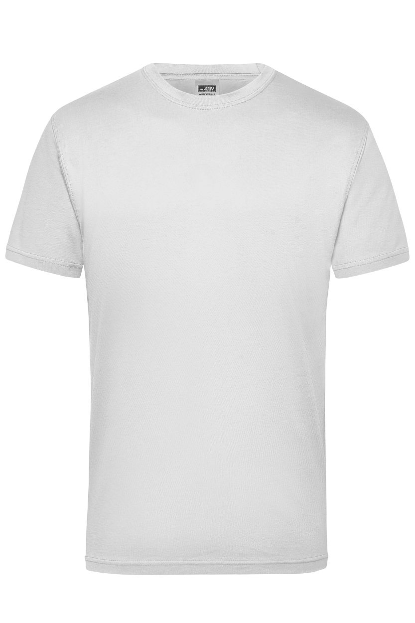 Workwear-T Men "JN800" in White, Größe 6XL - Daiber