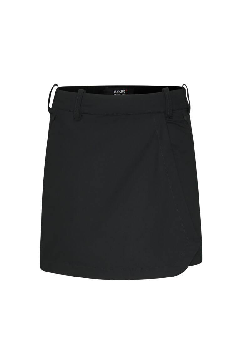 HAKRO 712 DAMEN PERFORMANCESKORT X-STRETCH in Schwarz, Größe 3XL
