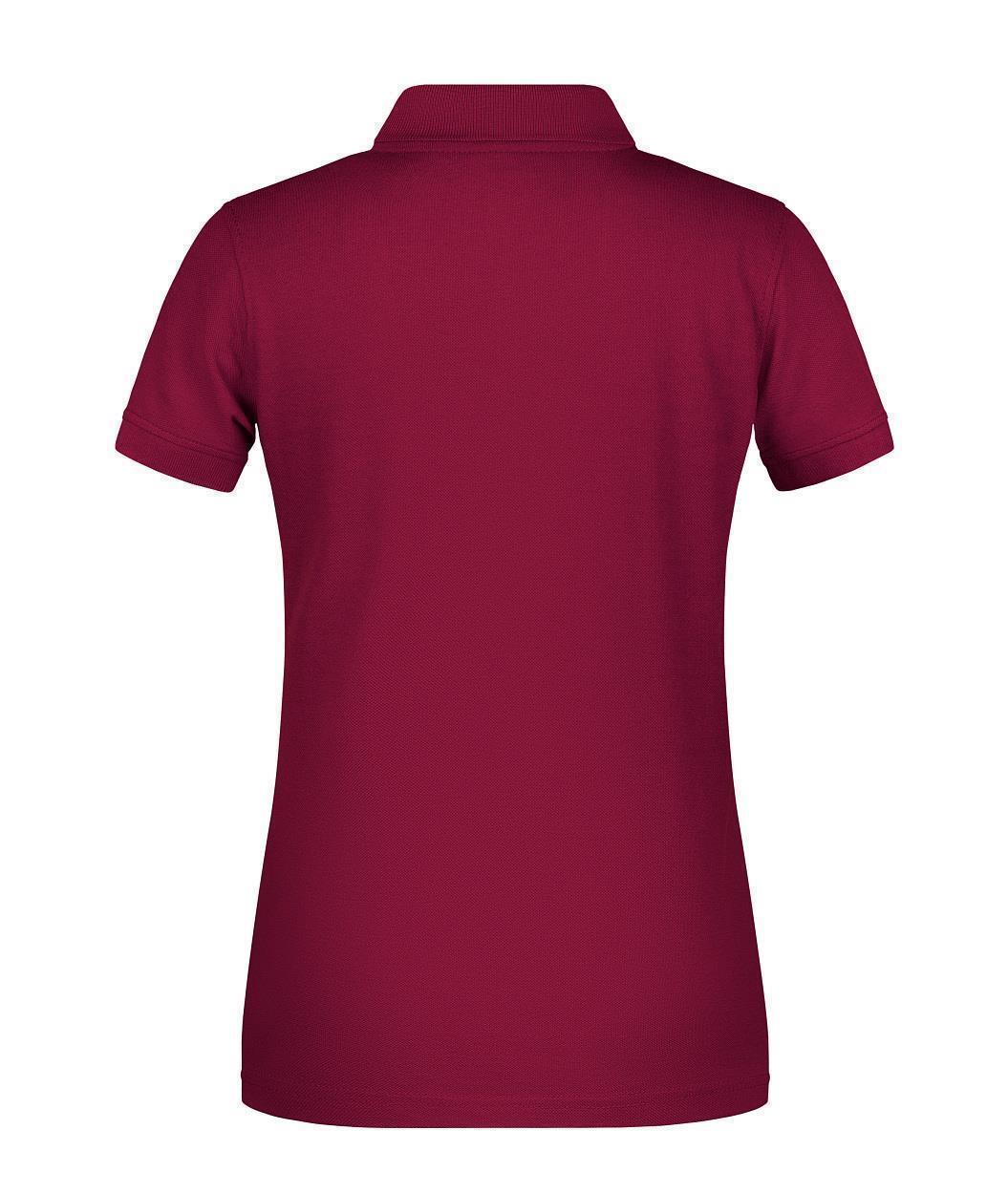Ladies' ORGANIC Workwear Polo OCS Blended "JN873" in Wine, Größe 4XL - Daiber