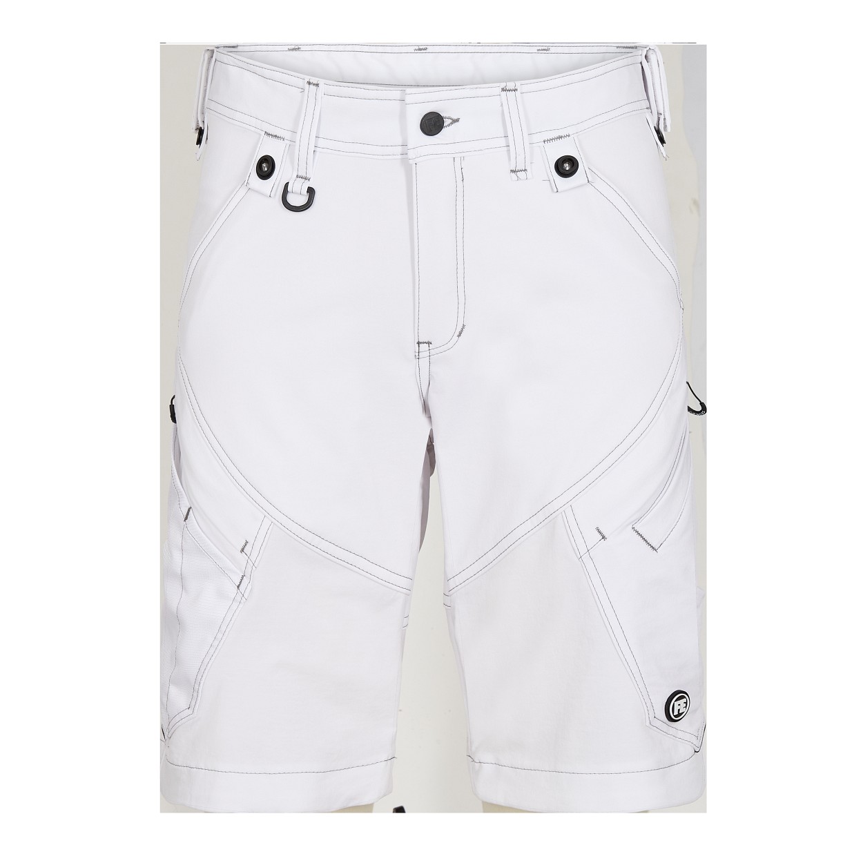 ENGEL X-treme Arbeitsshorts mit 4-Wege-Stretch in Weiss, Größe 54