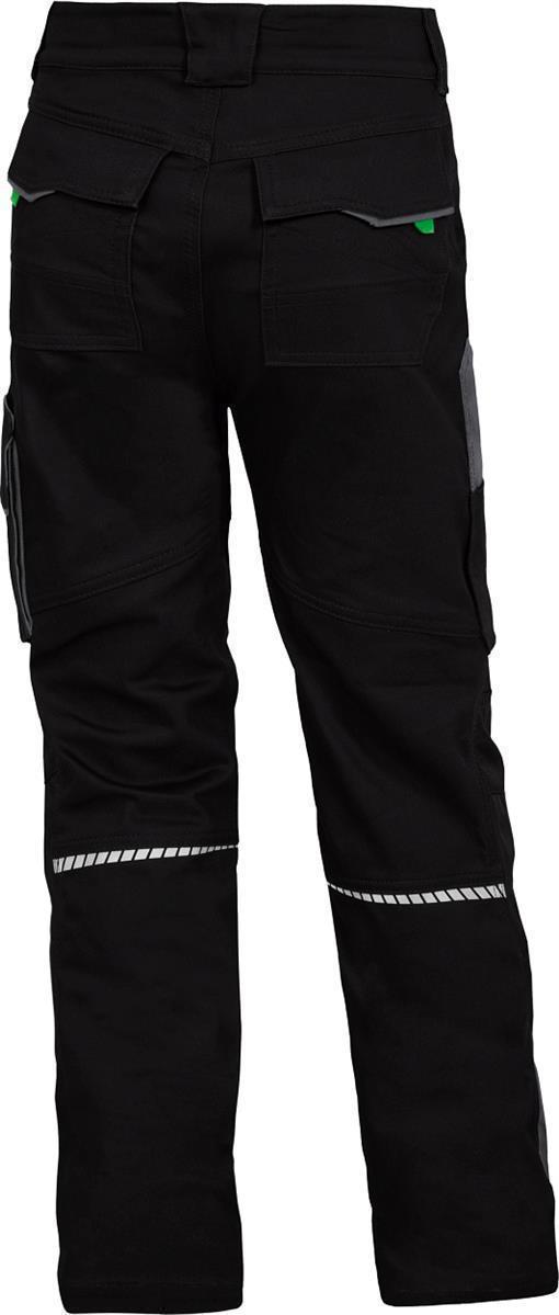 Kinder-Bundhose Flex Line Schwarz/Grau FLXKH, Gr. 158/164 von Leibwächter