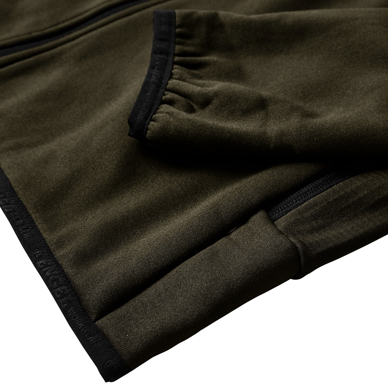 ENGEL X-treme Midlayer-Cardigan in Forest Green, Größe XS