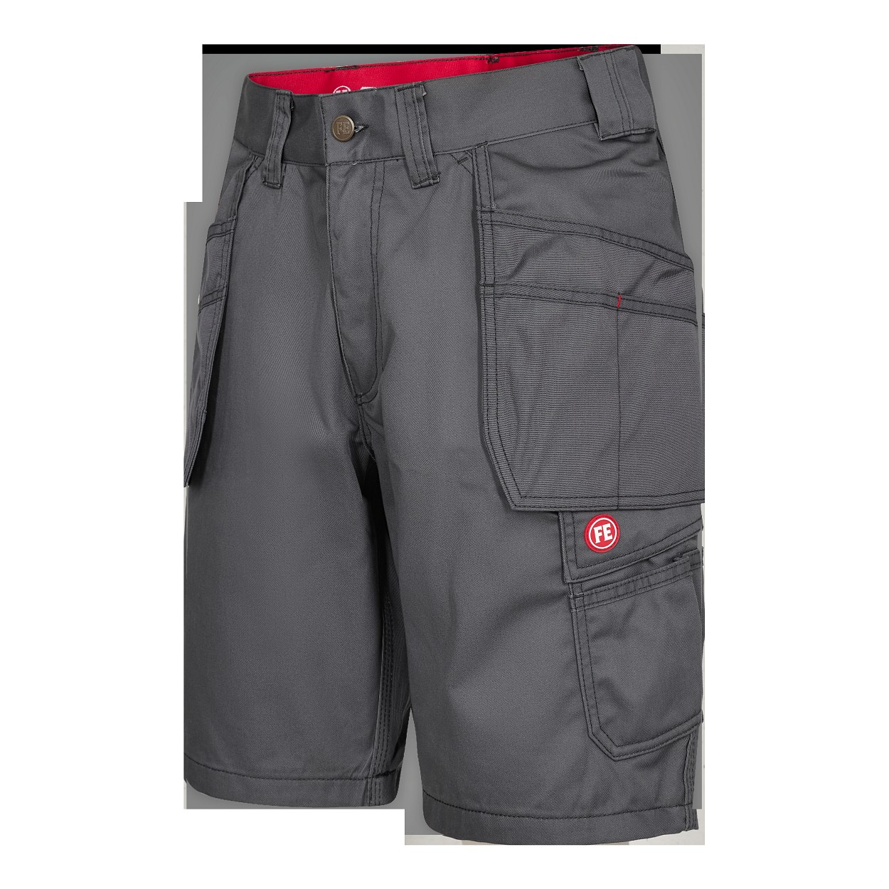 ENGEL Combat Arbeitsshorts mit Holstertaschen in Grau, Größe 54