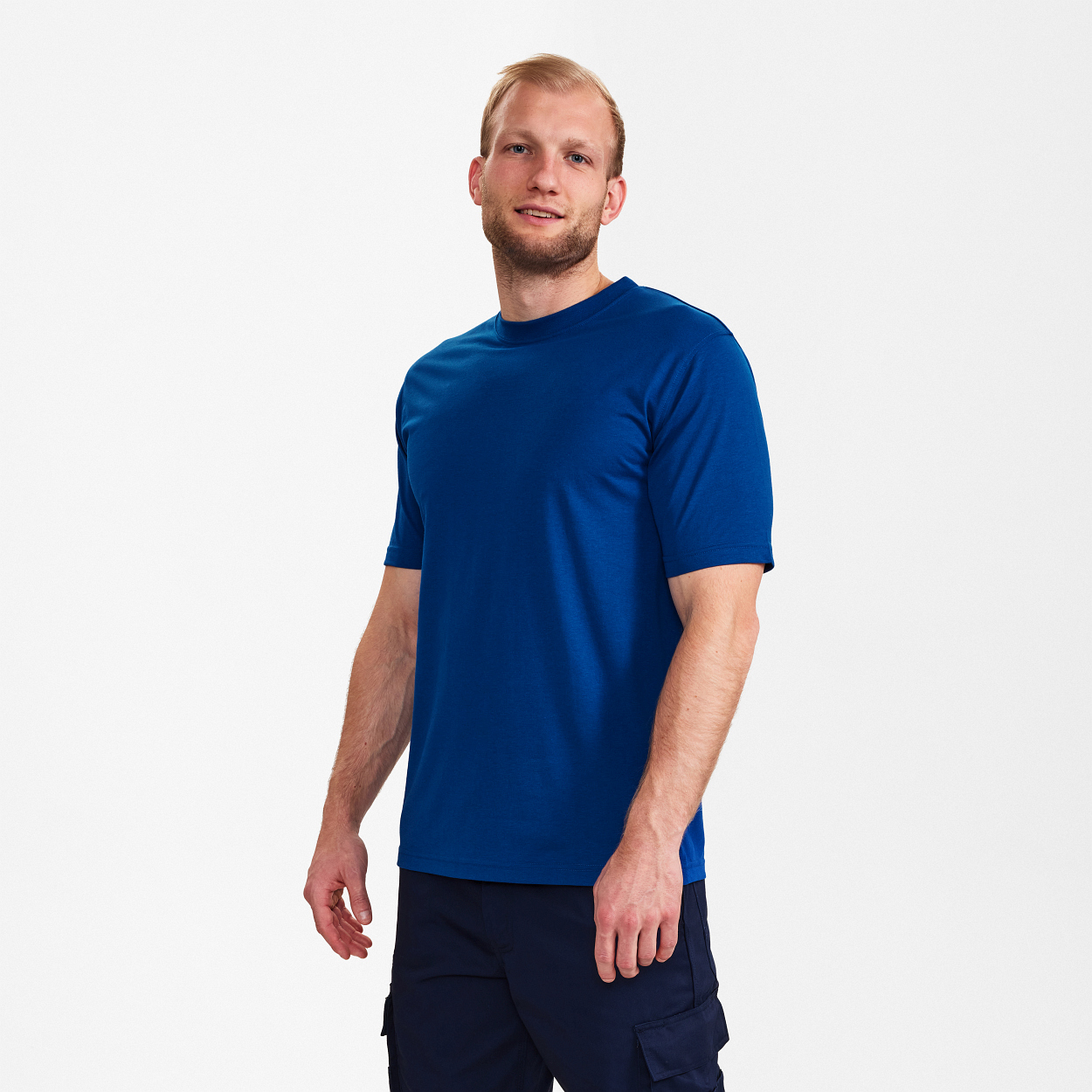 ENGEL Extend T-Shirt in Surfer Blue, Größe XS