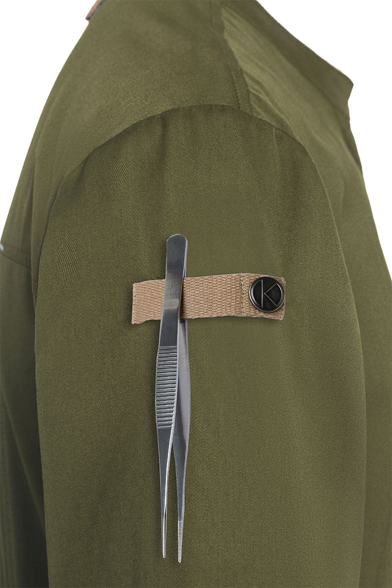 Kochjacke Green-Generation  Größe 74 in Moosgrün von Karlowsky