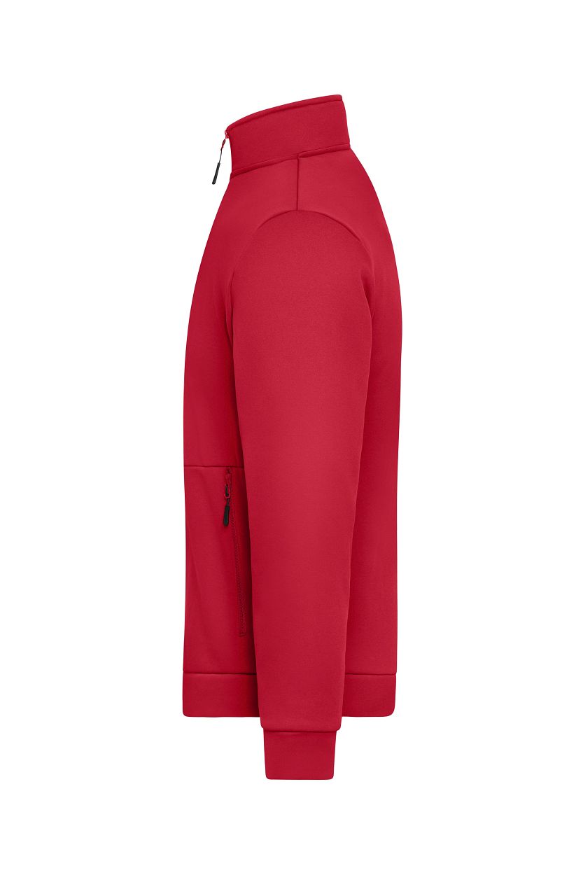 Workwear Fleece Jacket "JN1876" in Red, Größe 4XL - Daiber